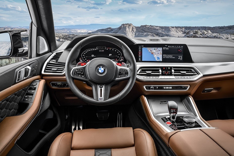 BMW X5M interior